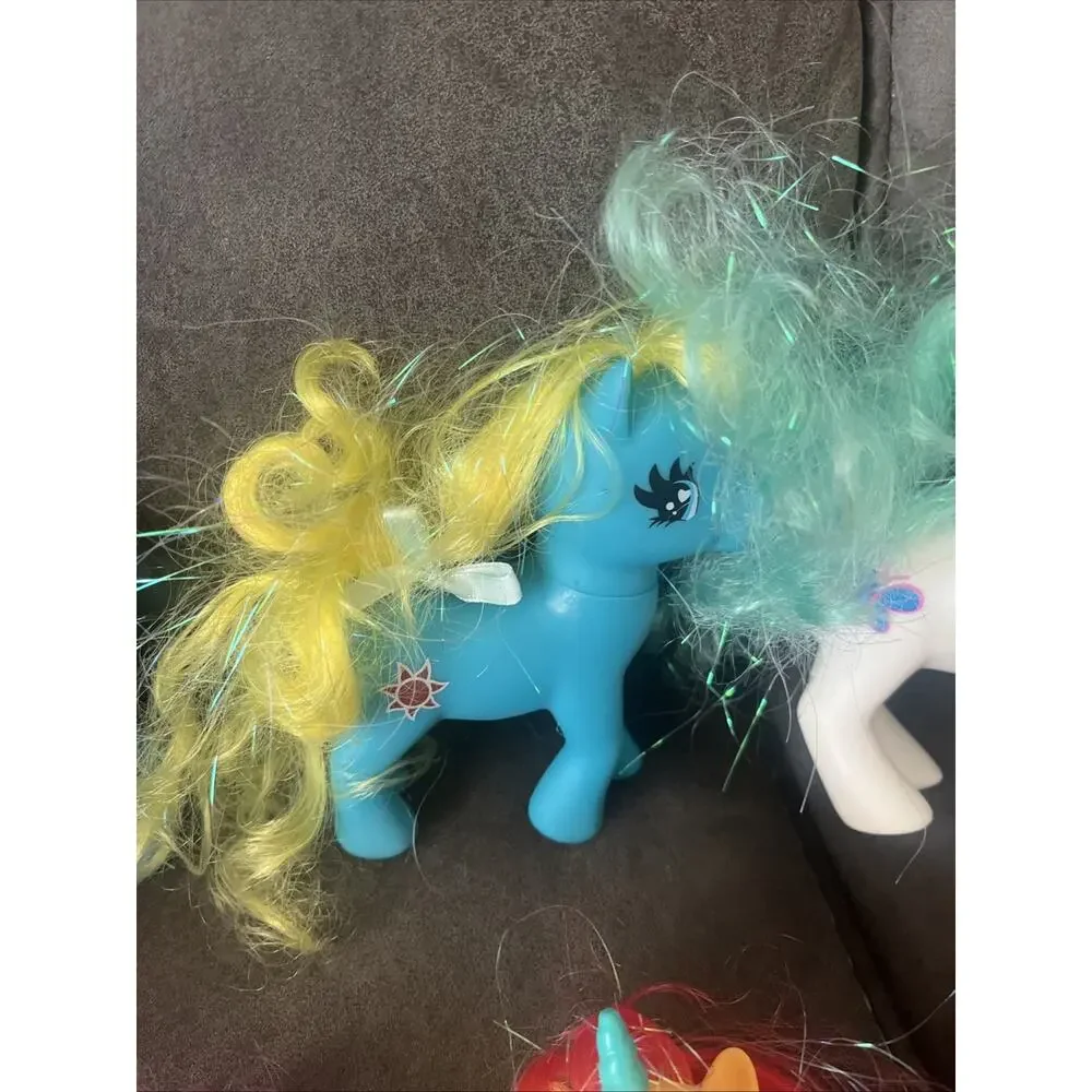 My Little Pony MLP Lot Mixed Size Figures Ponies Hasbro Vintage Bundle